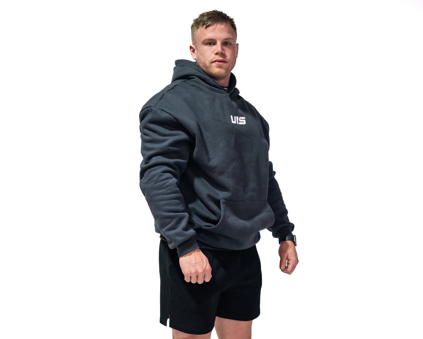 VIS HOODIE Charcoal Black