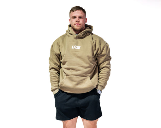 VIS HOODIE Biscoff Brown